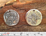 256-Green Girl Studios Owl Coin