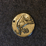 468-Green Girl Studios Bird Hope Coin