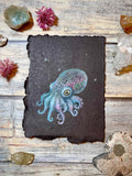 Rainbow Octopus Original Painting