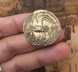 Bronze Axolotl Coin