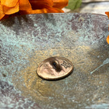 Bronze Goldfish Button