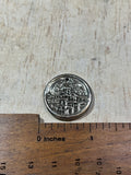 Adventures at Sea— Pewter coin pendant