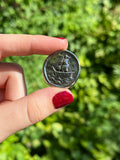 Adventures at Sea— Pewter coin pendant