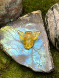 Medium Amber Bee Pendant