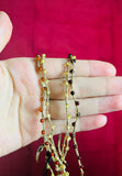 Drifting on the Baltic Sea-- Amber Thread Necklace