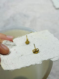 Enamel Flower Stud Earrings