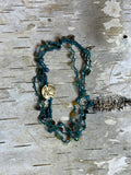 'She Lives in the Rainforest' Treasure Thread Necklace