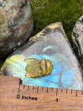 Small Amber Honey Bee Pendant