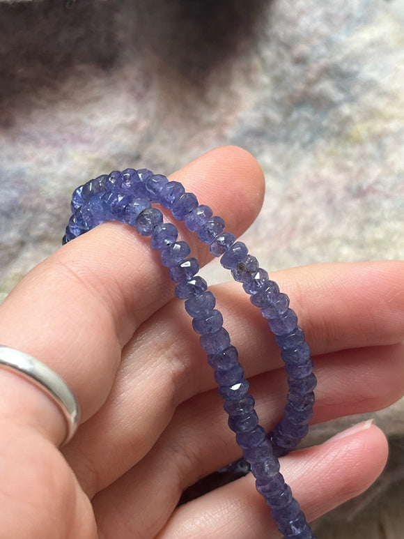 Tanzanite FULL STRAND Faceted (large)