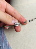 Beltane-- Gemstone Thread Necklace