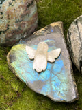 Medium Mother of Pearl Bee Pendant