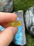 Medium Amber Honey Bee Pendant