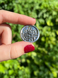 Adventures at Sea— Pewter coin pendant