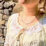 Lightning Bug’s Flight— Gemstone Treasure Necklace