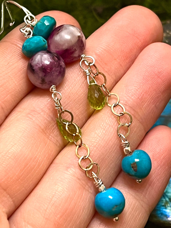 Turquoise Dawn Earrings