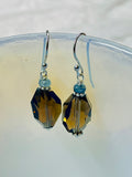 Storms over the Ocean— Gemstone Earrings