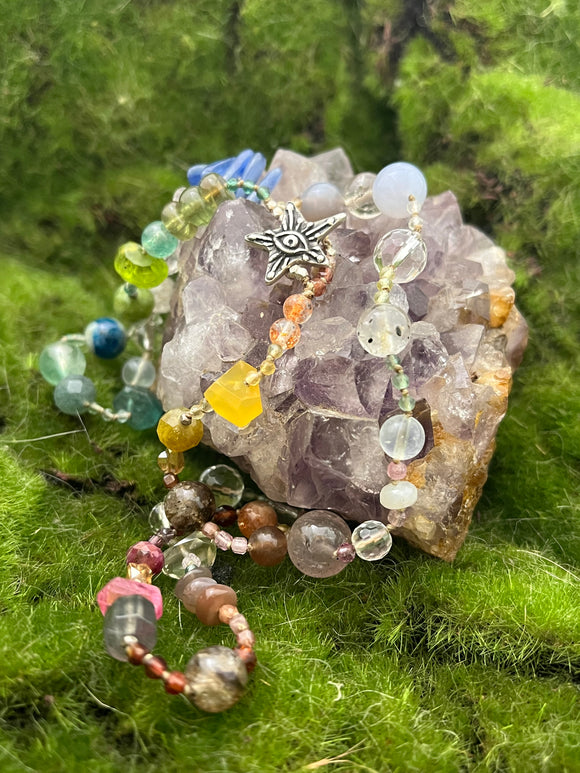 ‘Galaxy Princess’ Gemstone Treasure Necklace