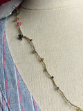 Hanging Garden-- Gemstone Thread Necklace