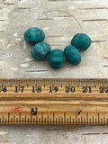 TURQUOISE Flat Melon Cut Lot Section