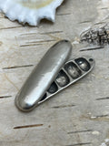 NEW Pewter Watercolor Palette/ Two-part Pendant