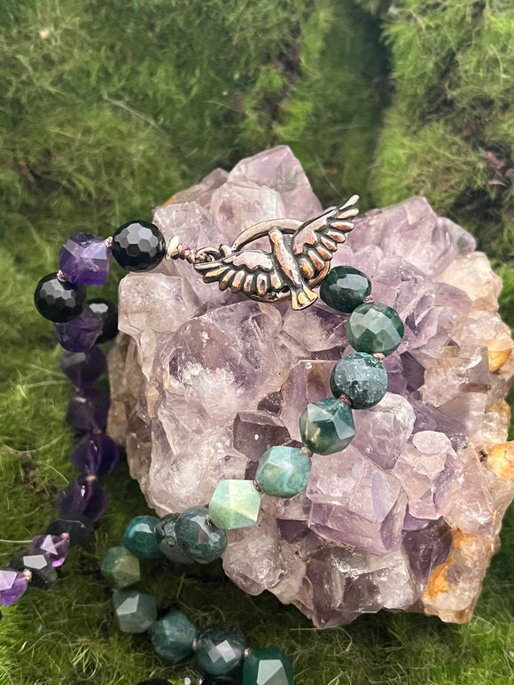 ‘Evening Flight’ Gemstone Treasure Necklace