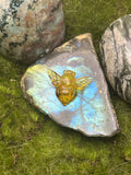 Medium Amber Bee Pendant