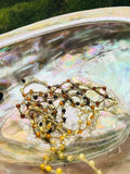 Drifting on the Baltic Sea-- Amber Thread Necklace
