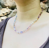 Light Refractions— Crystal Treasure necklace