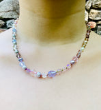 Light Refractions— Crystal Treasure necklace