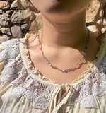 Lightning Bug’s Flight— Gemstone Treasure Necklace