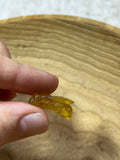 Handcarved Amber Bee Pendant