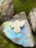Medium Mother of Pearl Bee Pendant
