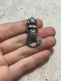 River Mermaid Pewter Pendant