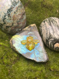 Medium Amber Bee Pendant