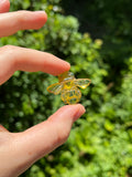 Medium Amber Bee Pendant