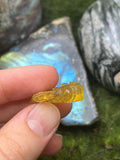 Medium Amber Bee Pendant