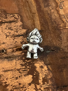 Pewter Troll Bead