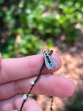 'Night Garden' Gemstone Thread Necklace--Cynthia Thornton