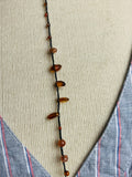 Samhain Delights-- Gemstone Thread Necklace