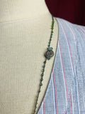 Siren's Treasure- Rainbow Gemstone Thread Necklace