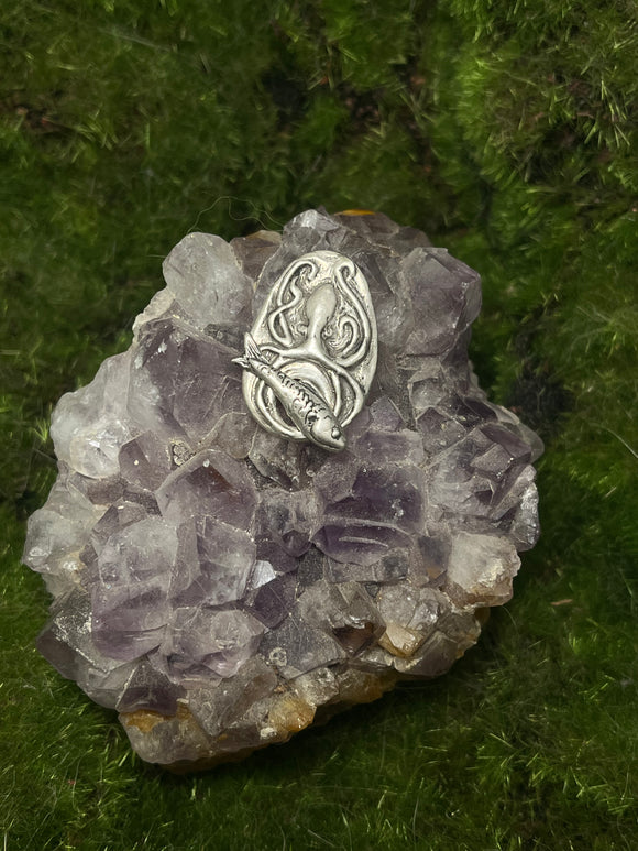 Sterling Silver Octopus Clasp