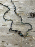 Crochet Gemstone Necklace (A6)