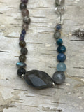 Rainbow Gemstone Necklace (B4)