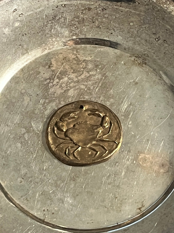 Crab Bronze Coin