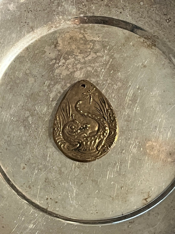 Alligator Drop Bronze Coin