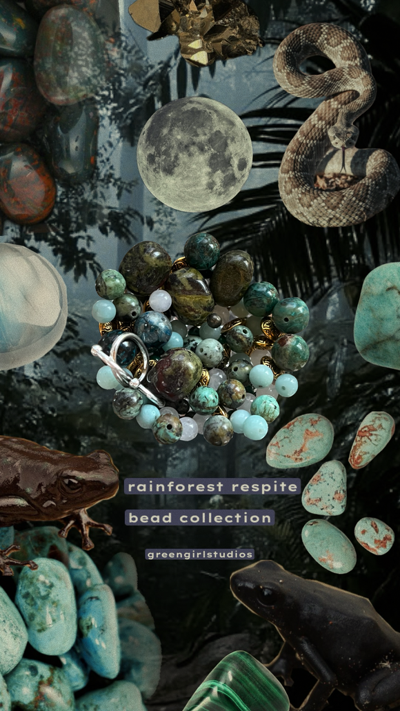 Rainforest Respite Bead Collection Inspiration Kit