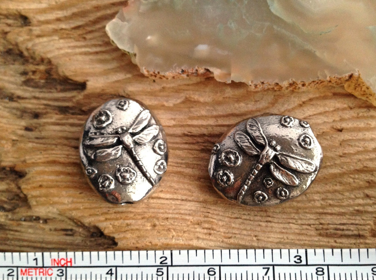 245-Green Girl Studios Dragonfly Pebble – GreenGirlStudios