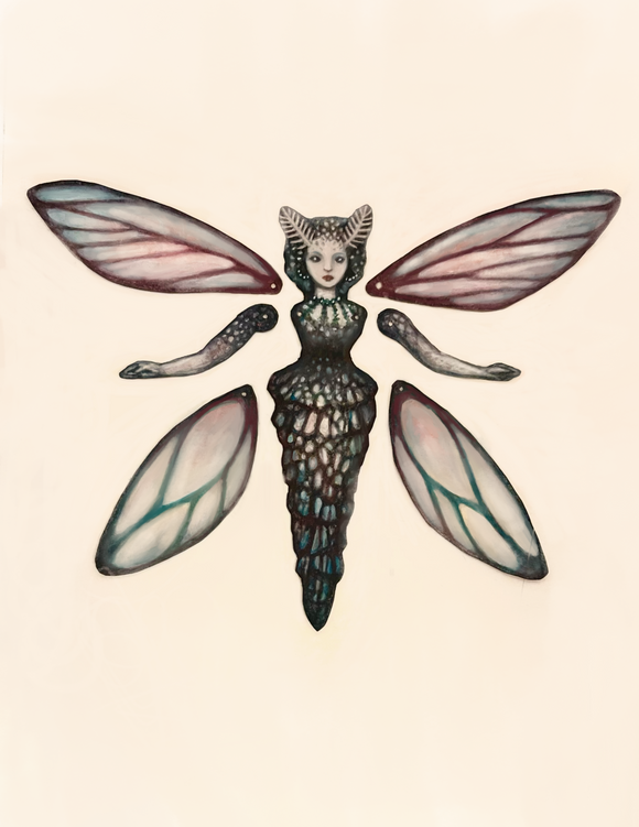 FREE Fairy Paper Doll Digital Download