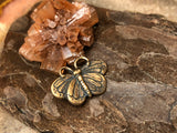 Bronze Large Butterfly Button