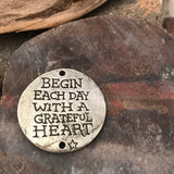 Grateful Heart Bird Coin